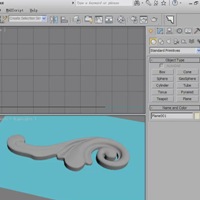 Modeling Luxury Interior Part 2: Scroll