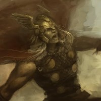 Digital painting tutorial: Thor
