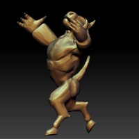 Posing Characters in Zbrush using a Zsphere Rig