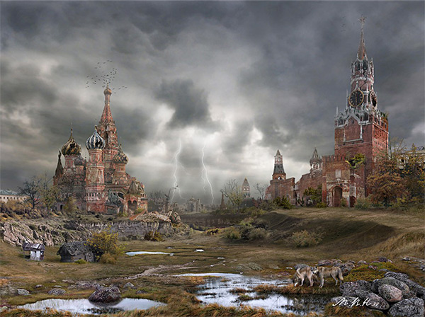 Red Square - Seasons in Stunning Post Apocalypse Artworks