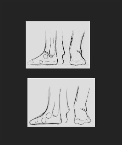Foot modelling by Hatice Bayramoglu - 3DM3.com
