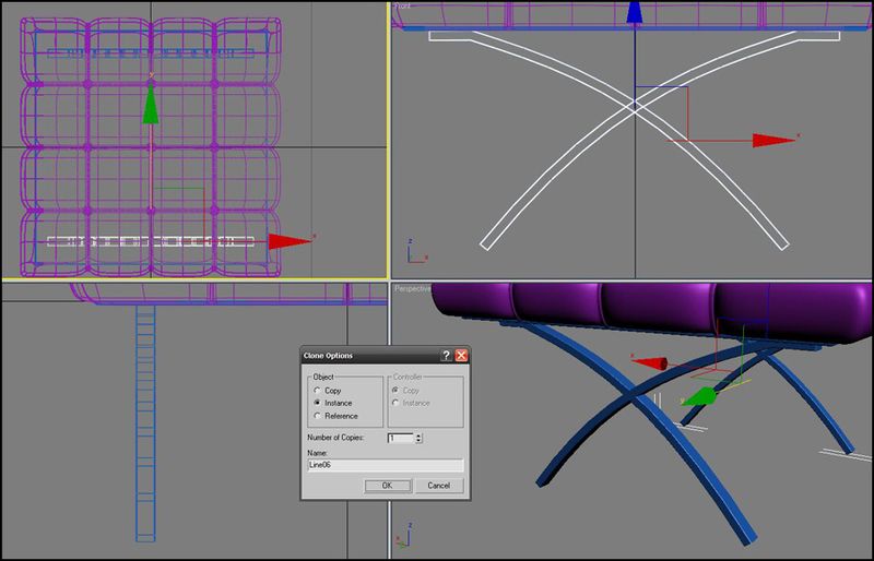 Modeling a Stool in 3DS MAX