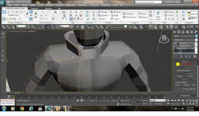 Robot Character Modeling