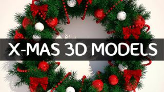X-MAS-3D-Models-Collection-2016-header
