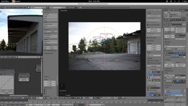 Blender and GIMP — HDRI Lighting and Shadow Compositing