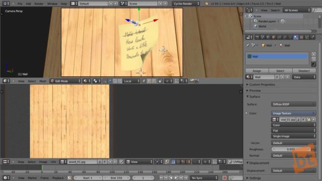 Creating a 3D Post-it