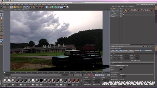 Damage a Truck in Cinema 4D and Composite it in After Effects (Part 1)