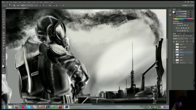 Digital Painting “Resistance”