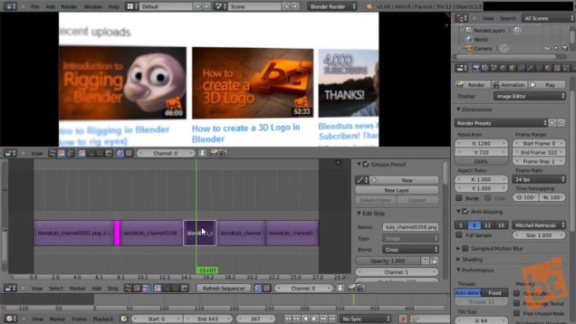 Editing Videos with Blender