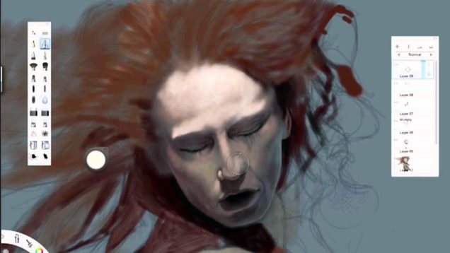 Speedpainting by Julian Gibson