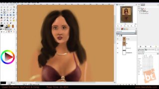 Speedpainting “First girl of the night”
