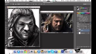 Speedpainting “Ned Stark Portrait”