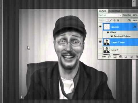 Speedpainting “Nostalgia Critic”