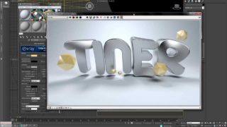 Tutorial “Creating Bendy Bling Text in 3DS Max 2014”