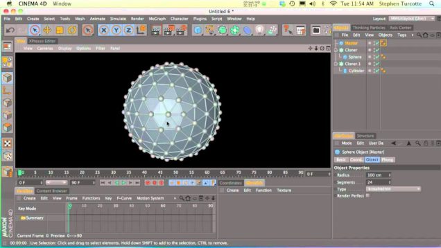 Tutorial “Creating Growing Atom with MoGraph”