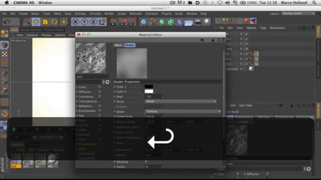 Tutorial “Ice Into Glass in Cinema 4D”