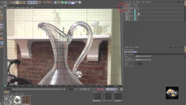 Tutorial: Model a Glass Pitcher in Cinema 4D