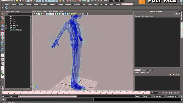 3D Character Rigging – Setting Up The Skeleton (Part 2-4)