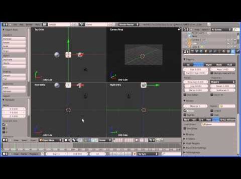 Creating Bouncing Balls Using Particles and Physics