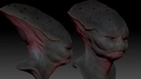 Creature Painting in Zbrush