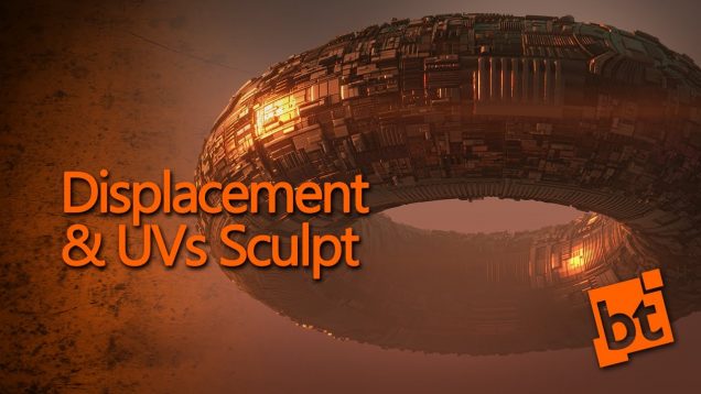 Displacement & Uvs Sculpting – Create an Alien Spaceship