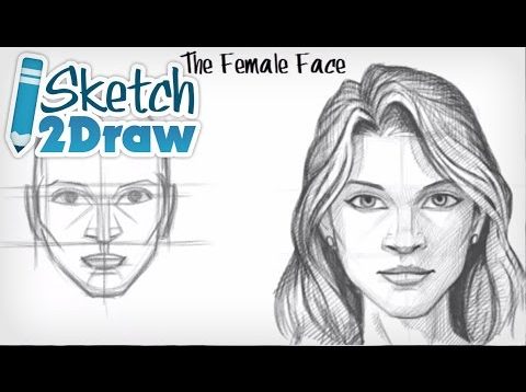 Drawing a Female Face