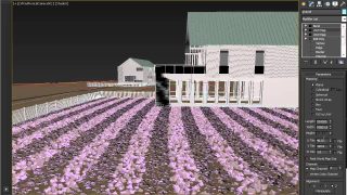 Forest Pack Tutorial: Modern Barn, Part 4 – Striped lawn and ivy
