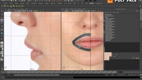 Head Modelling (Part 3: Eyes and Mouth)