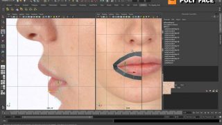 Head Modelling (Part 3: Eyes and Mouth)