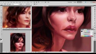 Making of “Audrey Tautou’s Caricature”