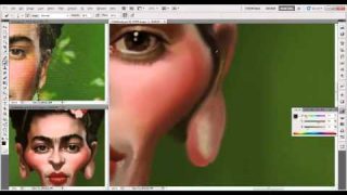 Making of “Frida Khalo Caricature”