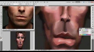 Making of Liam Gallagher Caricature