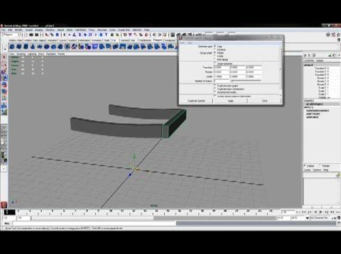 Maya Modeling Basics: Chair Part 2