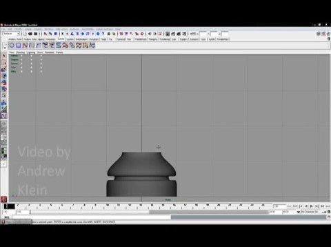 Maya Modeling Basics: NURBS Bishop, part 3