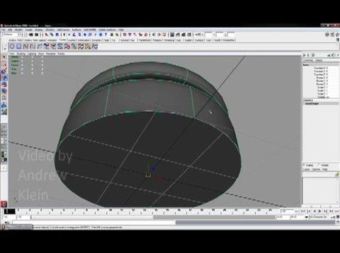 Maya Modeling Basics: NURBS Bishop, part 2