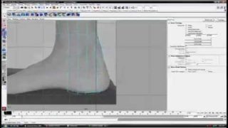 Modeling a Foot in Maya (Part 2)