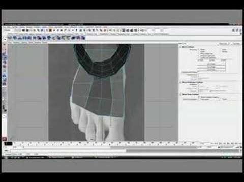 Modeling a Foot in Maya (Part 3)
