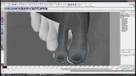 Modeling a Foot in Maya (Part 6)