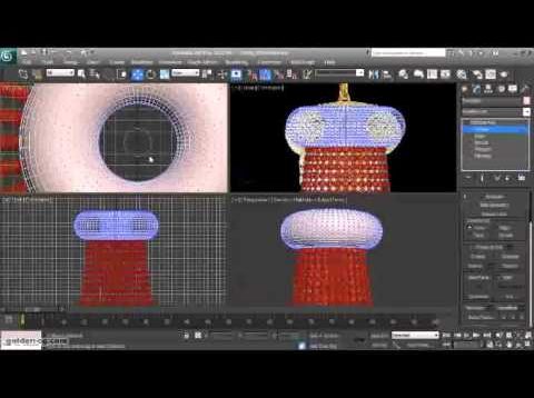 Modeling Crystal Chandelier