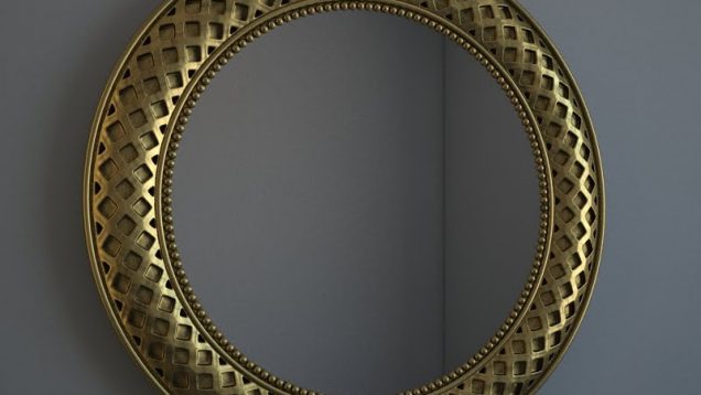 Modeling Decorative Mirror