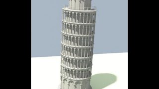 Modeling Pisa Tower