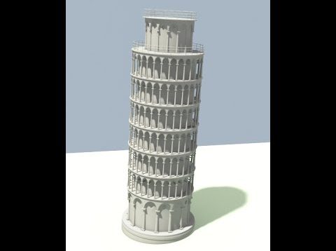 Modeling Pisa Tower