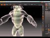 Posing Characters in Zbrush using a Zsphere Rig