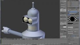 Rigging cartoon eyes in blender