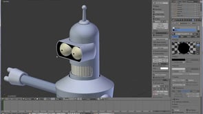 Rigging cartoon eyes in blender