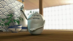 Super Baozi vs Sushi man