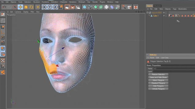 Tutorial “Advanced  Demon Face Transformation” Part 2