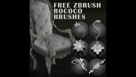 Free Zbrush Rococo Brushes