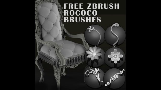 Free Zbrush Rococo Brushes