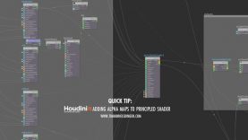 Houdini Quicktip – Adding Alpha Maps To Principled Shader